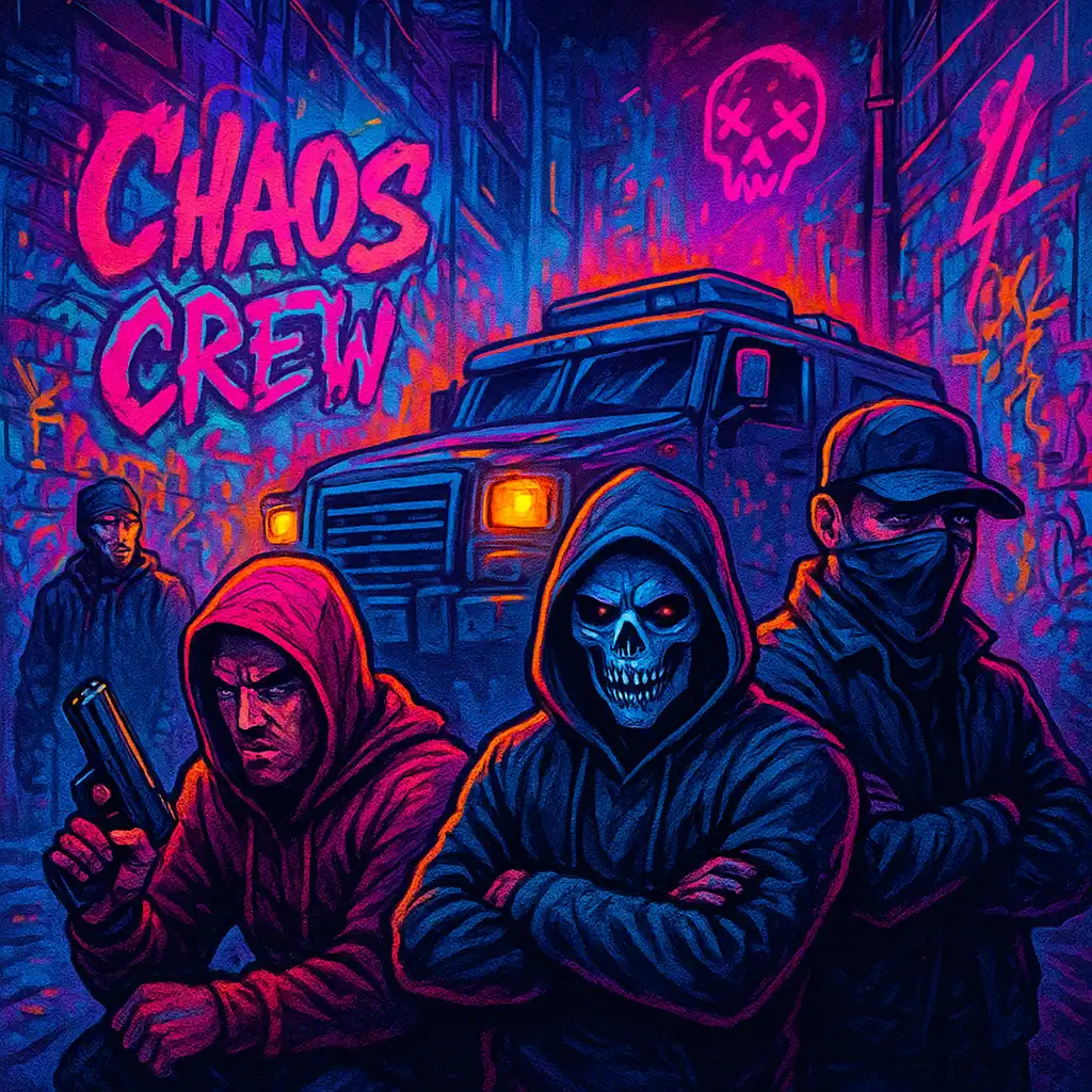 Chaos Crew 2 Spielautomat Vorschau